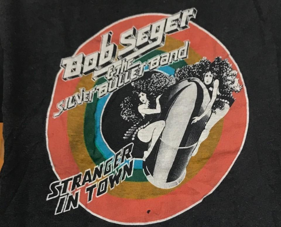 Vintage 1978 Bob Seger and the Silver Bullet Band Black men All size Sh XXXXL