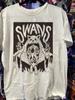 Vintage Swans Band Cotton WHite Shirt Unisex Concert S To 5XL DO642 Unisex T-Shirt