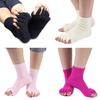 1 Pair Yoga GYM Massage Five Toe Separator Socks Foot Alignment Pain Relief