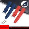 20mm 22mm Rubber Tropic Watch Band Quick Release Watch Band Tropical Silicone Smart Watch Strap for Oris for Seiko for Citizen