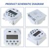 Digital Timer Switches 7 Day Programmable Timer Relays Digital Timer Switches Electronic Timers for Appliances Enduring