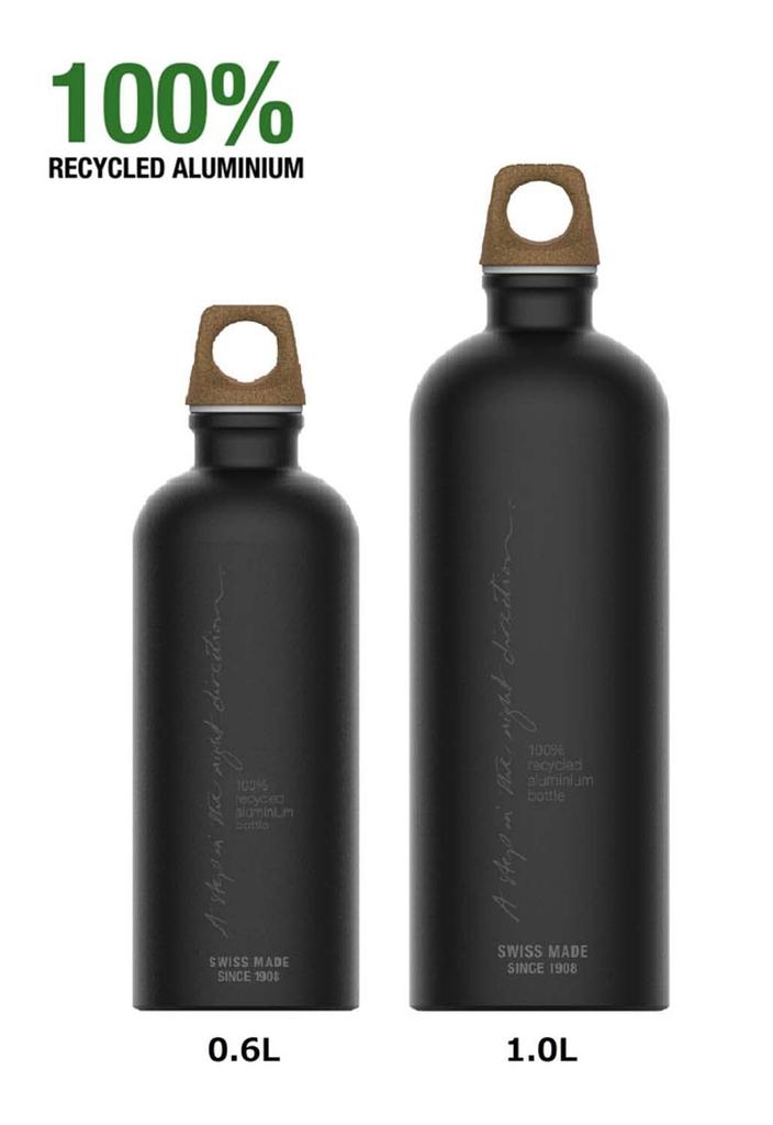SIGG My Planet 1.0L Swiss-Made Aluminum Water Bottle (50386) Directional Plane