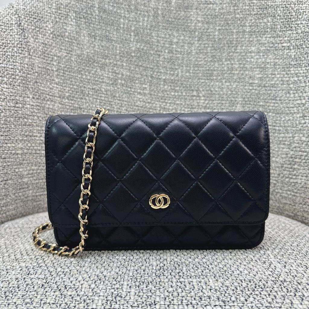 Xiaoxiangfeng woc Glückstasche, Diamantkette, Umhängetasche, kleine quadratische Ledertasche, Damen-Münztasche, Handytasche.