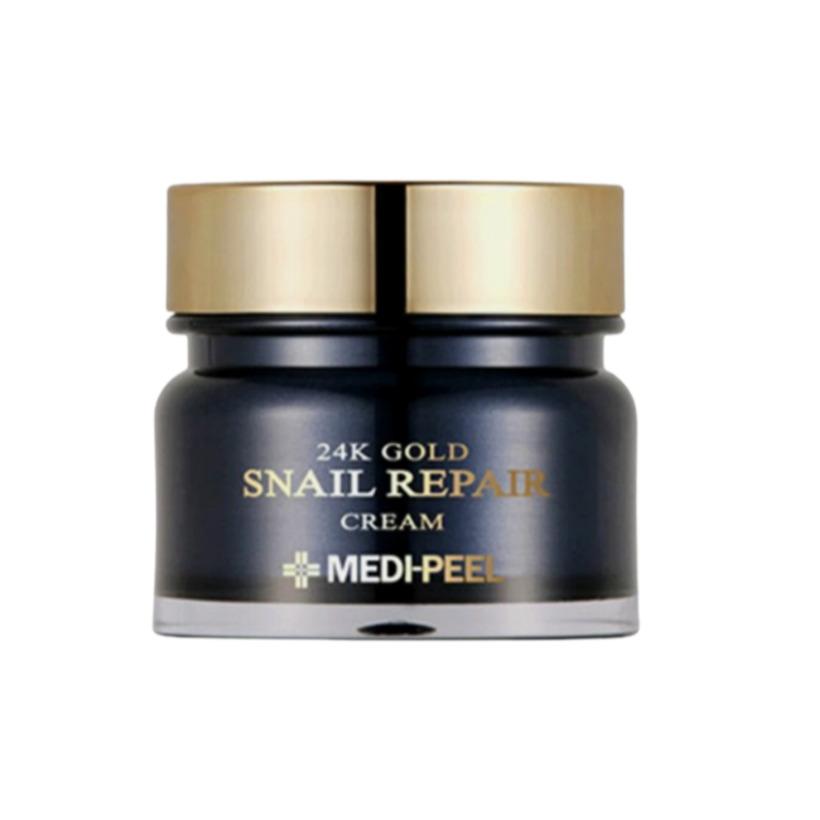 MEDI-PEEL 24K Gold Snail Repair Cream 50g Korea Beauty Anti Aging Firming Hydrating Face Cream