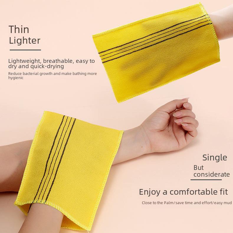 Korean Disposable Coarse Sand Bath Towel for Decontamination