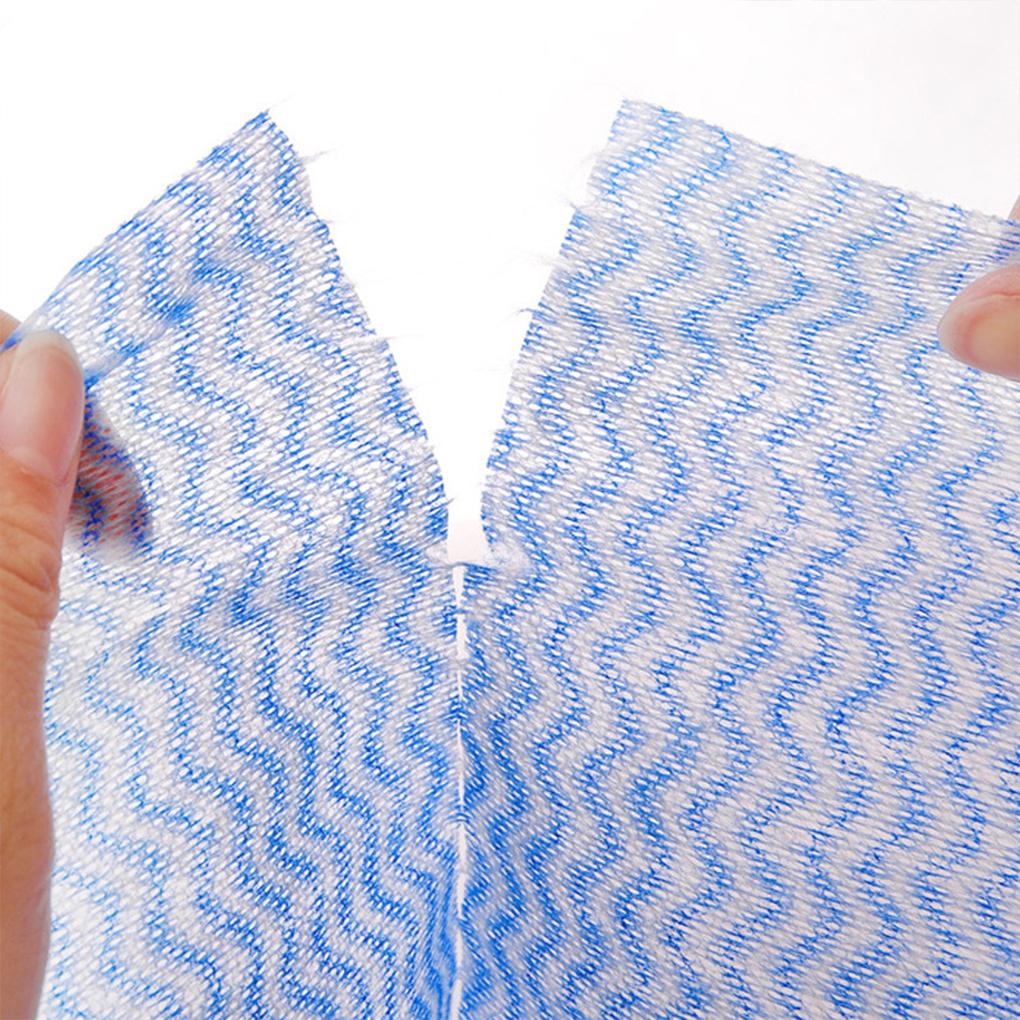Household Portable Single Use Dishwashing Cloth Plates Sink Countertop Pan Cleaning Towel Non-woven Fabric Rags Kitchen