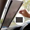 Parasol para coche, parabrisas, ventanillas delanteras y traseras retráctiles, parasol, marco de aislamiento térmico plegable, accesorios