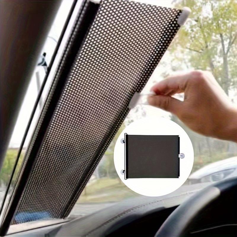 Car Sunshade, Windshield, Retractable Front and Rear Windows, Sunshade, Foldable Thermal Insulation Frame Accessories