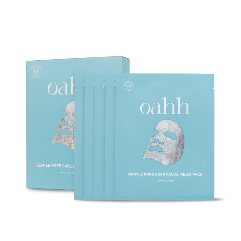 Oahh Gentle Pore Care Facial Mask Pack 1 Box 5 Sheets NONE