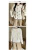 Hochwertiger 3D-Blumen-Strickcardigan mit Rundhalsausschnitt für Damen - Handgefertigter Häkelpullover-Mantel für Herbst/Winter 2026