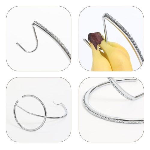 Astro Banana Stand, Silver, Hanging Banana Rack, Banana Holder, Banana Tree, 730-41