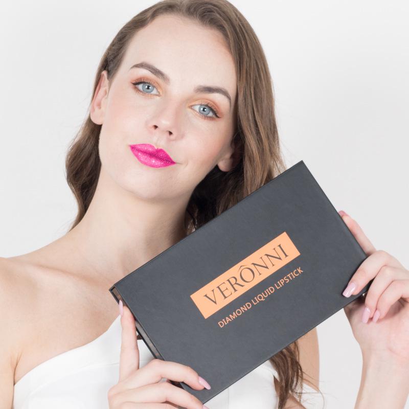 Belleoni Diamond Pearlescent Non-Stick Lip Gloss & Mermaid Lipstick Combo