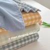 New Arrival Ins Plaid Thick Skin-Friendly Bed Sheet, Single Size For Dormitory Bedroom