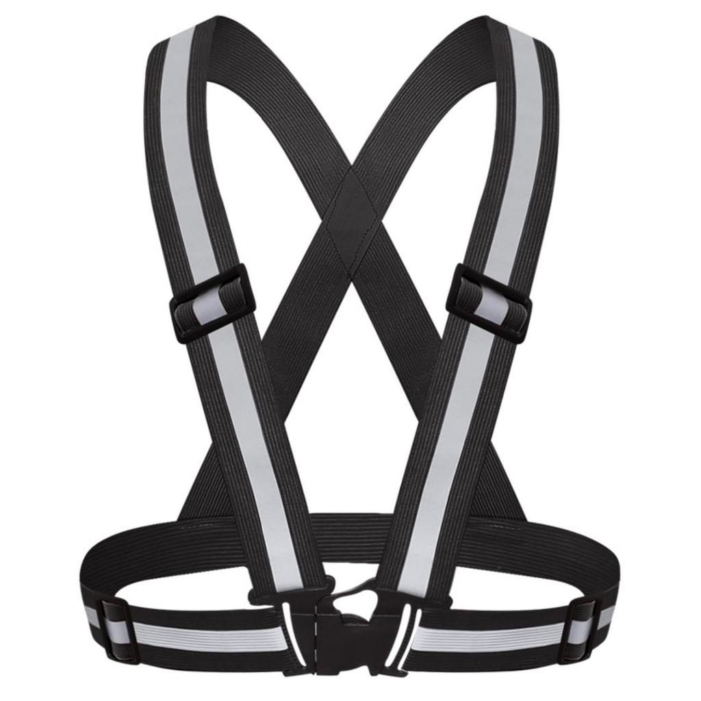 Safety Reflective Fluorescent Vest with Reflective Bands In 13 Highly Elastic Safety Safety Traffic Night Security Construction Night 1 Piece [L