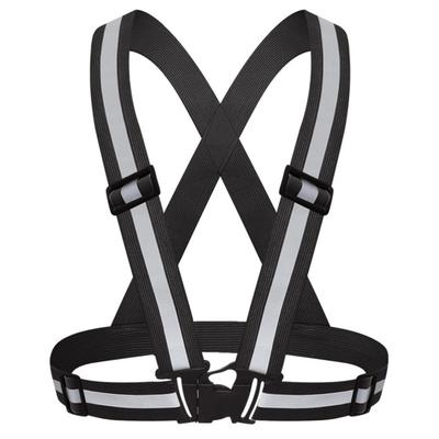 Safety Reflective Fluorescent Vest with Reflective Bands In 13 Highly Elastic Safety Safety Traffic Night Security Construction Night 1 Piece [L