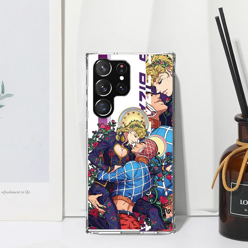 JoJo Bizarre Adventure Anime Phone Case For Samsung Galaxy S26 S25 Edge S24 FE S23 S22 Ultra S21 Plus S20 + Art Fundas Back Cove