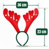 Christmas Reindeer Antler Headband with Bells, Costume for Photoshoot, Prop