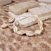 Set Collana, Bracciale, Cavigliera, Conchiglia d'Acqua Dolce & Choker Fatti a Mano Europei e Americani