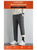Men's Windproof Winter Sweatpants - Large Size, Cotton, Velvet, Lambskin, Three-Layer Composite, Warm, Casual, Loose Fit