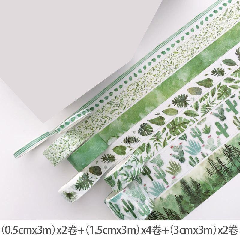 

8rolls/set Tape Cute Decorative Adhesive Tape
