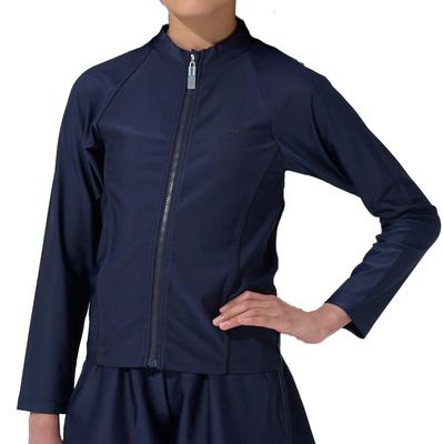 Beams School Kids' Rash Guard, Long Sleeve, Stand Collar, 124210