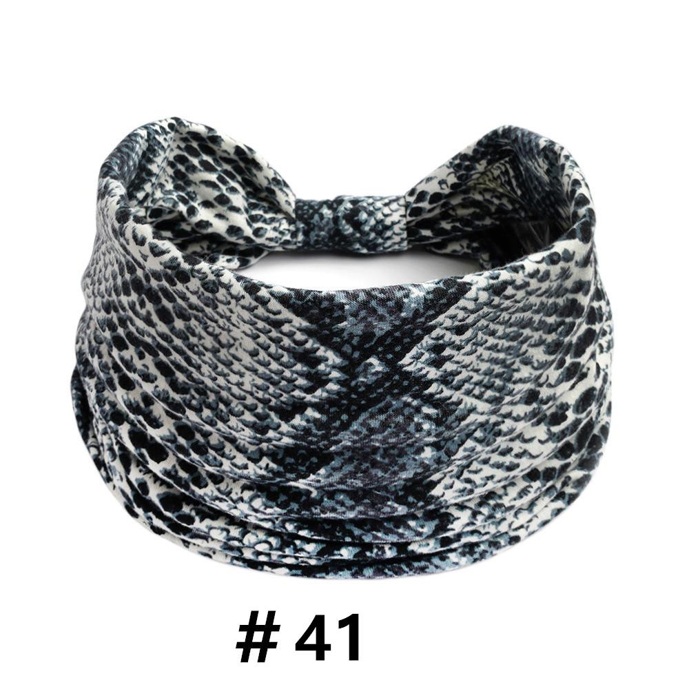 Diademas anchas bohemias, diademas elásticas vintage, turbante con nudo para mujeres y niñas, pañuelo suave de algodón, bandas elásticas para la cabeza, accesorios para el cabello