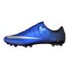 Nike Mercurial Vapor 10 CR7AG-R Round Head Comfortable AG (Rubber Short Studs) Shock Absorption Non-Slip Soccer Shoes Men Soccer Shoes Blue 725190-404