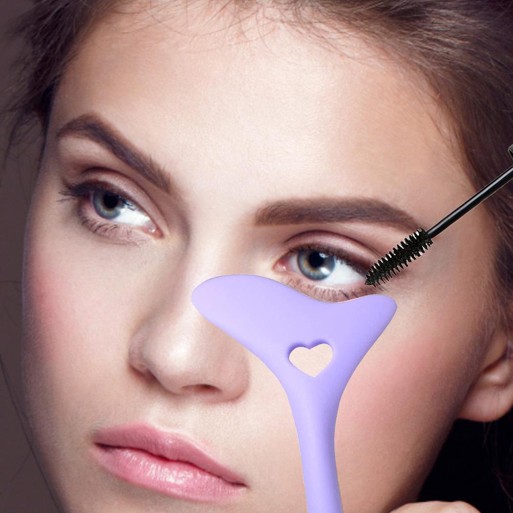 Silicone Eyeliner Aid Eyeliner Stencils Wing Tips Reusable Silicone Eyeliner Tool Mascara Drawing Aid Makeup Tool Eyeliner Applicator Tool