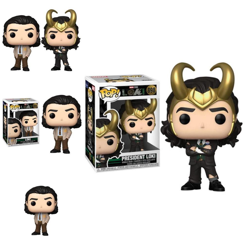 President Loki Pop Action Figure Adorable Movie Character Pvc Toy For Decor