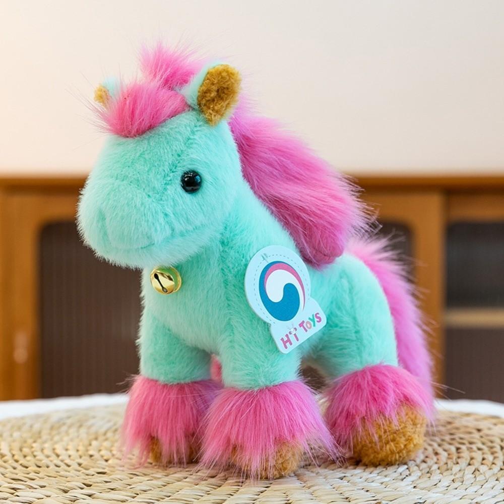 Bell 2026 Horse Plush Doll Mascot Zodiac Pony Figurine Plush Toys Stuffed Horse Toy Festive Decor