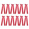 12pcs Candlestick Bows Decor 13 Inch Large Coquette Decorations Bows for Table Self Adhesive Wedding Bridal Shower