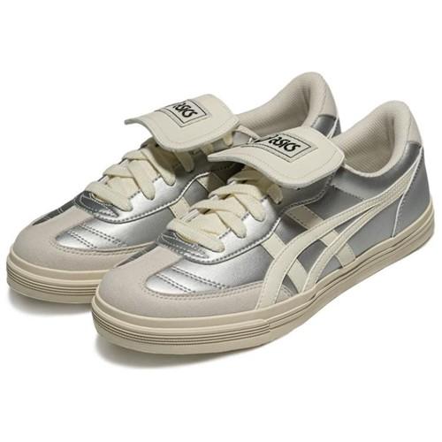 Asics Aaron Low Top Skateboard Shoes Unisex Silver - 1203A720-020