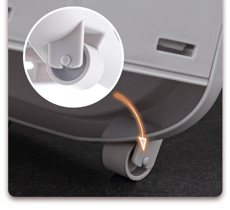 Plastic Folding Laundry Basket Wall-mounted Removable Large Capacity Clothes Storage Rack Bathroom Organizer Accessories