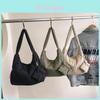Minimalist Nylon Bag For Women With Zipper Closure And Inner For Daily