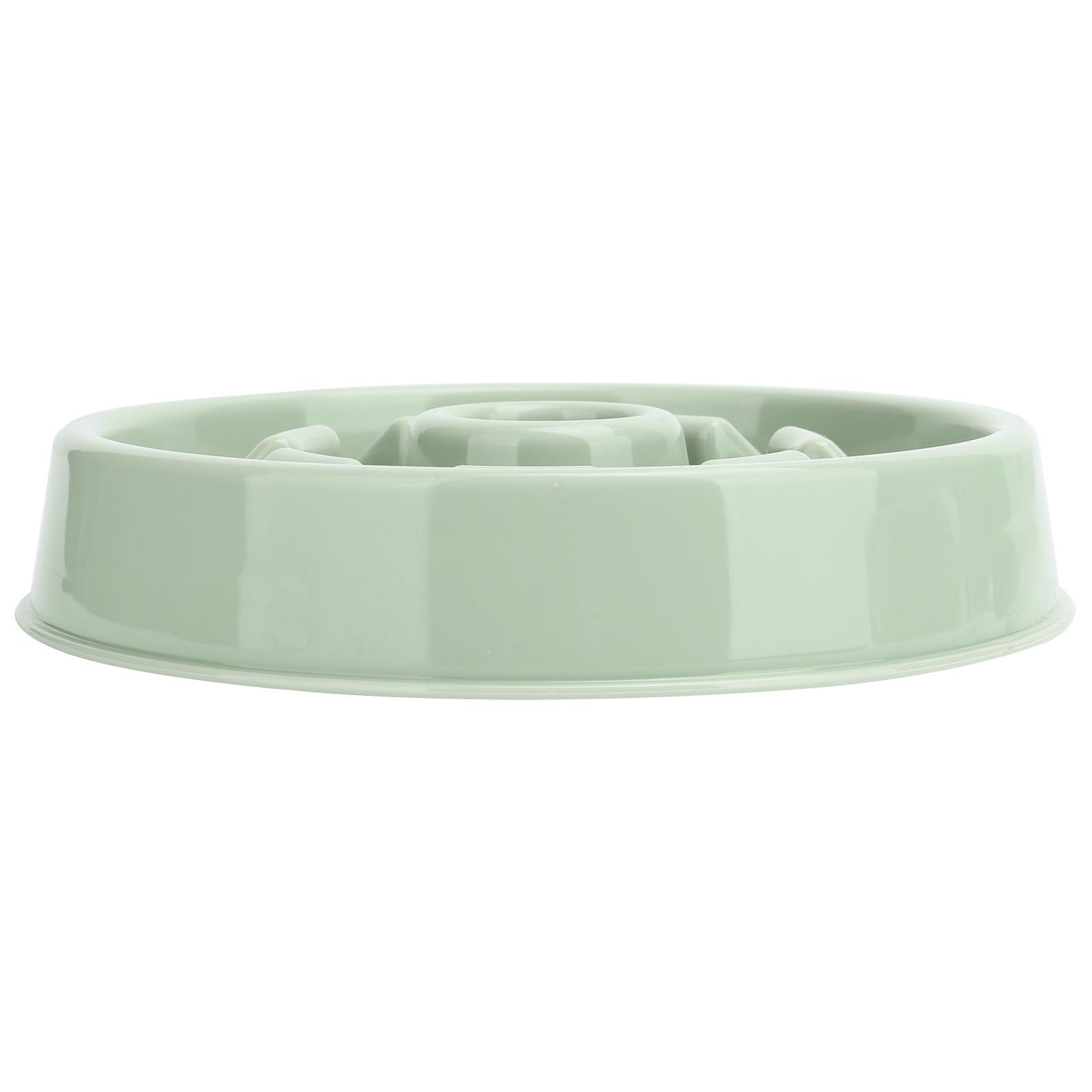 Pet Slow Eating Bowl Dog Cat Anti Gulping Feeder Puppy Learns to Eat Bowl Slow FeederLearn to eat to prevent choking: