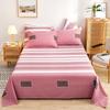 100% Cotton Bed Sheet Plant Flowers Printed Single Double Top King Sheets Pure Cotton Single Size Kids Bed Linen (No Pillowcase)