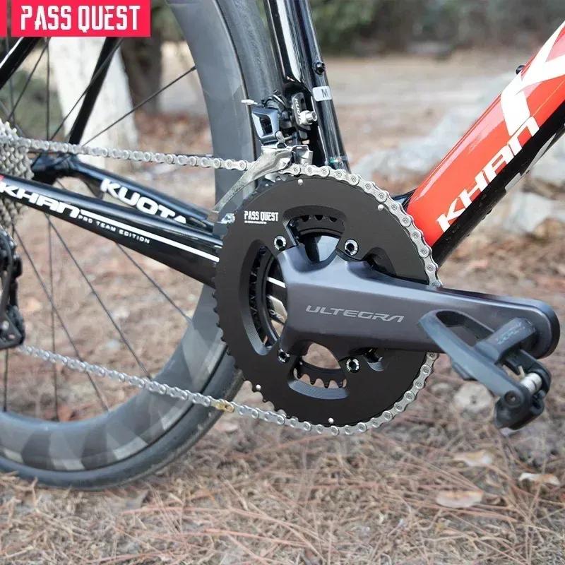 110 Bcd Double Chainring for Shimano 105 R7100 UT R8100 DA R9200 Road Bike Tray 52 36 53 39 54 40 50 34 48 35 46 33 2X 110bcd