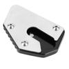 Motorcycle Kickstand Extension Pad Side Stand Enlarger Fit for Suzuki V Strom DL 650 2012 2019