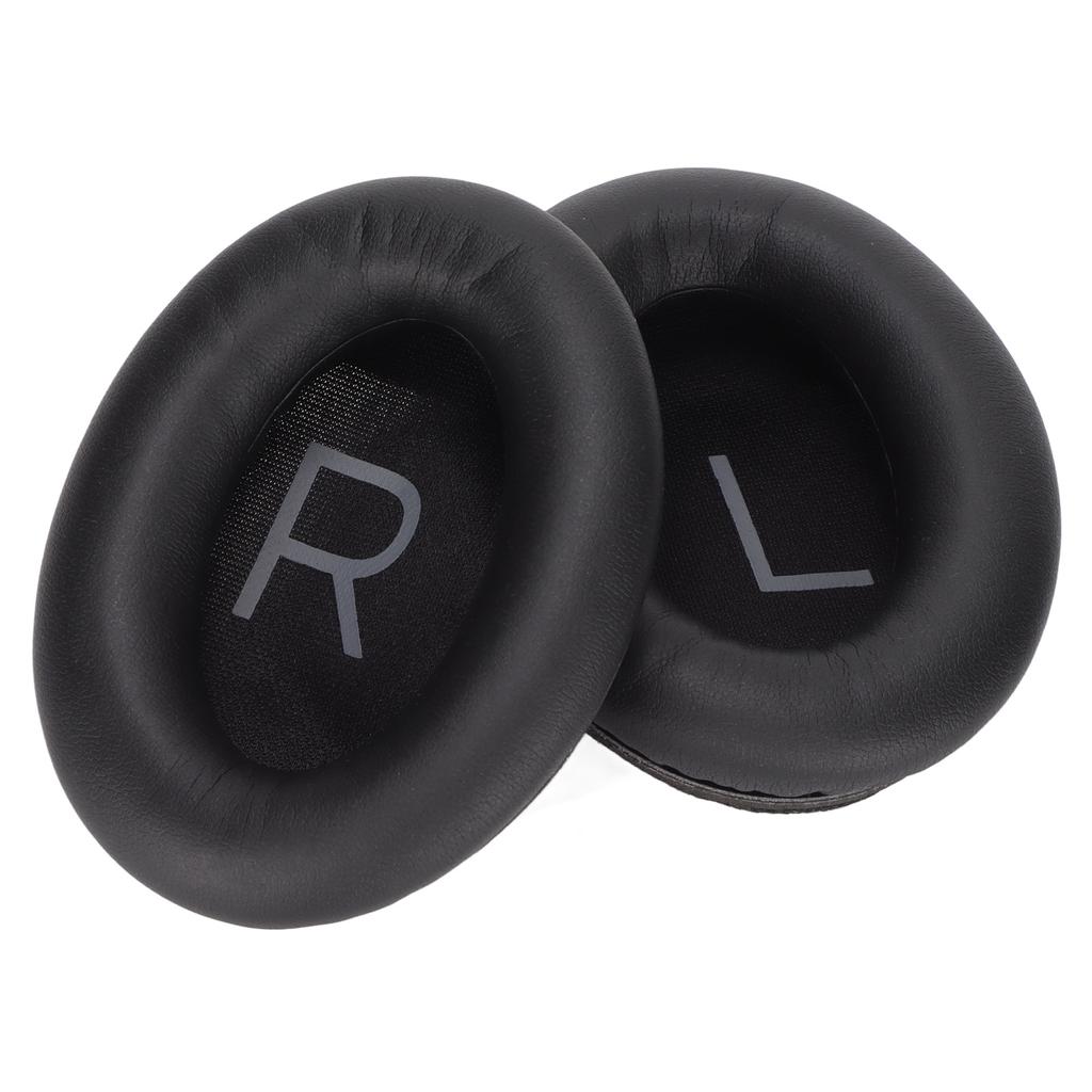 Replacement Ear Pads Protein Leather and Foam Ear Pads Cushion for QC45 Wireless Headset