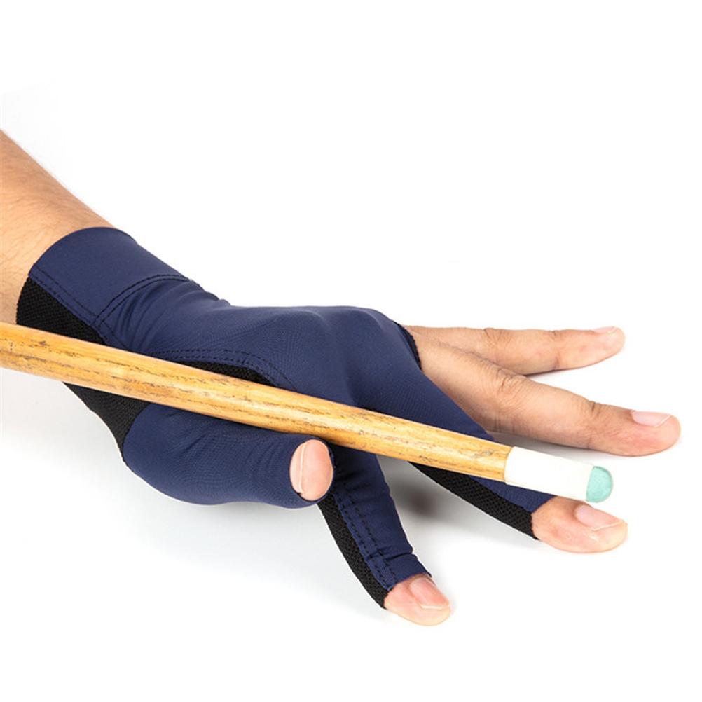 

Перчатки для бильярда с открытыми пальцами для мужчин и женщин, эластичные, нескользящие, износостойкие, дышащие, для кия