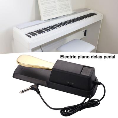 Electrical Piano Sustain Pedal Non-slip 6.5mm Connector Universal Electric Digital Piano Metal Foot Pedal Musical Instrument Accessories
