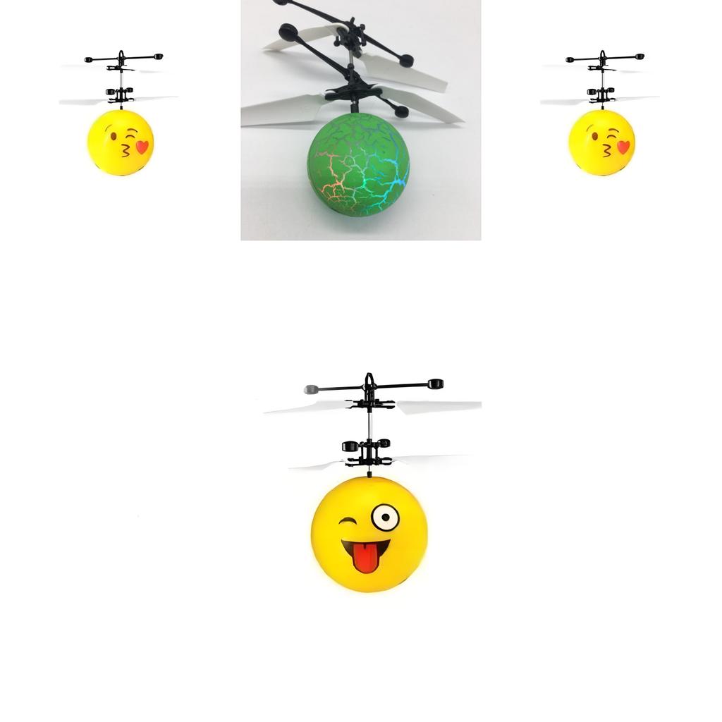 Fernbedienung Induktion Kristallkugel LED Licht Fliegende Kugel für Kinderspiel