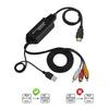 AV To HDMI Converter Cable - RCA To HDMI for TV and Projector
