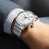 Luobin automatické mechanické hodinky Pánske Top luxusné značkové hodinky 42 mm Kalendár z nehrdzavejúcej ocele Svetelné náramkové hodinky Pánske