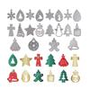 Christmas Earrings Metal Cutting Dies DIY Carbon Steel Embossing Template Metal Stencil Scrapbooking for Card Die Cuts