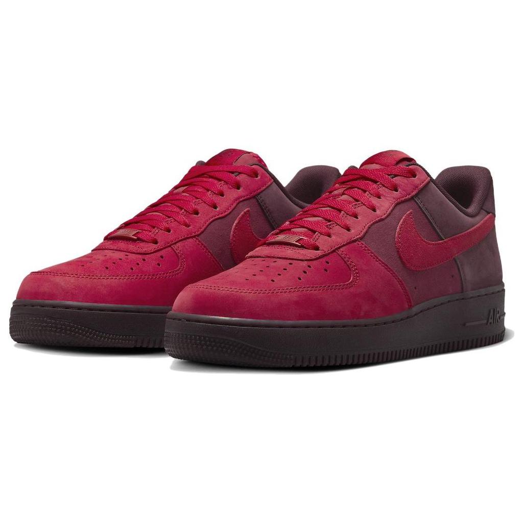 Nike Air Force 1 Low Layers of Love Men Sneakers Red University-Red Burgundy-Crush FZ4033-657