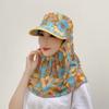 WTEMPO Cappelli Estivi Stampati con Protezione Solare Antivento Antipolvere Protezione Viso Collo Femminile Ciclismo Lavoro all'Aperto Cappelli da Sole