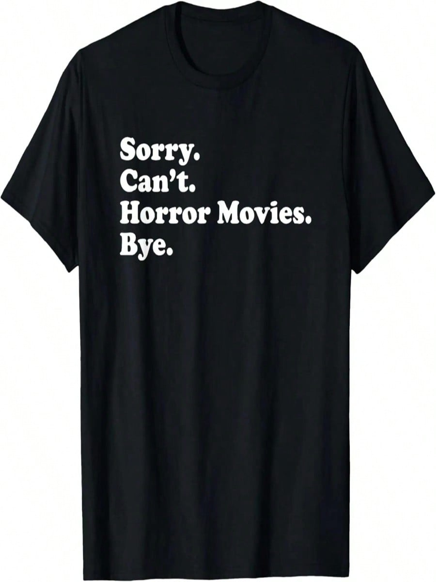 Funny Halloween Horror Movie Or Scary Movies T-Shirt S разноцветный