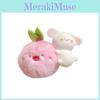 Jinnew Fun Adorable Fruit Stretching Small Animal Plush Keychain Pendant