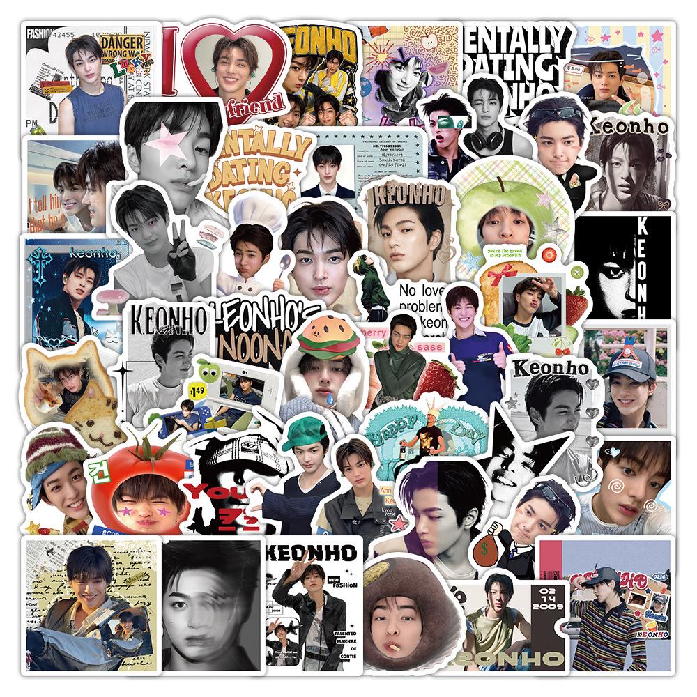 Korean K-POP Stickers: 70 Sheets Featuring CORTIS Boy Group Members Zhao Yufan, Martin Kim, Joohoon Eom, Sungheon Ahn, Gwanho.